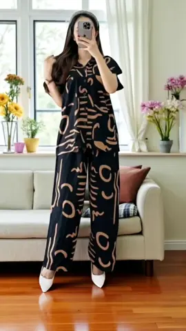 Power Shop one set rayon kancing depan busui / piyama hits motif terbaru /setelan celana panjang Id 120cm Atasan Baju Tidur Pendek #setelanbajuwanita #bajutidur #outfitideas #bajuwanita #pakaianwanita 