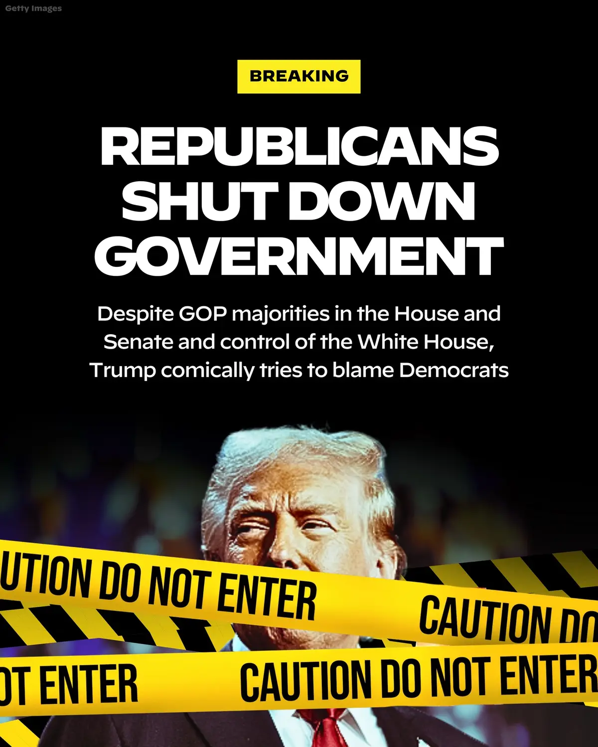 Here’s everything you need to know: Republicans shut down the government.