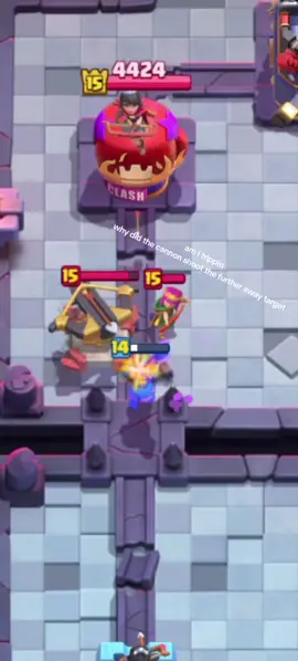 Holy game Script. xbow takes 0 skill. #clashroyale #xbow 