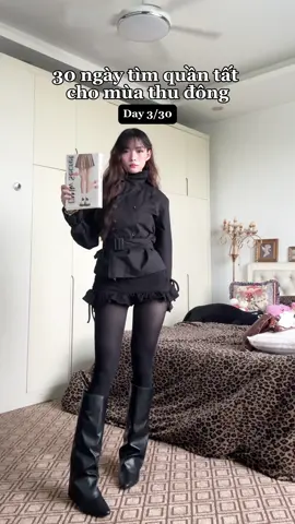 Mùa đông muốn mặc váy thì hông thiếu quần tất được 🥺🍂 #dinhquynhlan #dqlootd #dollysecret #quantatdolly  #quantat 