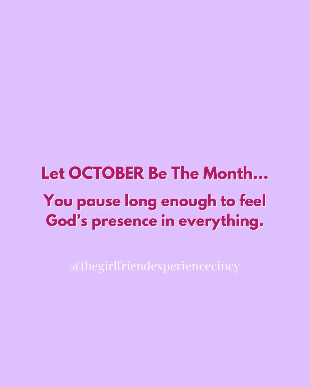 Let October be the month you stop rushing through your days and start sitting with them. The month you notice how the air feels, how your heart beats, and how God keeps showing up in the smallest ways. Joy doesn’t always come in fireworks — sometimes it’s a quiet moment of peace, a smile that lingers, or a prayer that reminds you you’re held. This month, choose presence over pressure. Choose joy on purpose. And remember — even in the ordinary, there’s something sacred waiting for you.  . . . . #askash #askashlee #bepresentnow #choosejoy