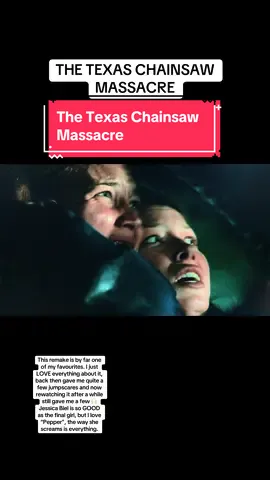 #thetexaschainsamassacre #horror #jessicabiel #leatherface #fyp 