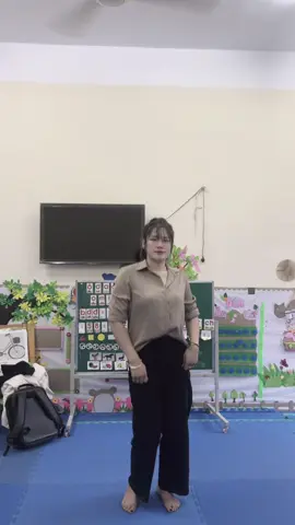 Đây là khi hết trẻ và các cô tập văn nghệ🤭