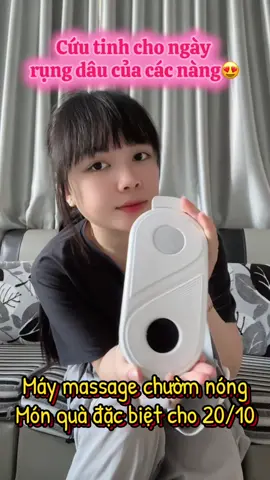 💐 20/10 này, đừng chỉ tặng hoa – hãy tặng sự quan tâm! Mỗi tháng, nàng đều phải chịu những cơn đau bụng kinh âm ỉ, mệt mỏi… Vậy tại sao không dành cho nàng một món quà nhỏ nhưng đầy yêu thương – máy massage chườm nóng Ovie 🌹 ✨ Giúp giảm đau bụng kinh nhanh chóng ✨ Giữ ấm bụng, thư giãn thoải mái ✨ Nhỏ gọn, sang trọng – lúc nào cũng có thể mang theo 👉 Một món quà vừa tinh tế vừa thiết thực, chắc chắn sẽ khiến người yêu/vợ bạn cảm động lắm đó 💖#review #xuhuong #maymassage #maychuombungkinh #daimassagebung 