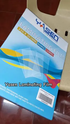 Yasen Laminating Film #laminatingfilm #yasen 