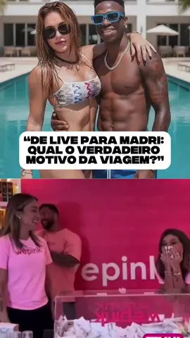 Virgínia saí da Live direto para Madri 🔥👀🚨