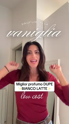 Per me, miglior Dupe del Profumo Bianco! Ottimo prezzo e dura tantissimo, dopo 24 ore si sente ancora. 😍 Una scia di vaniglia incredibile, PROVATELO! ✨ #dupebiancolatte #profumo