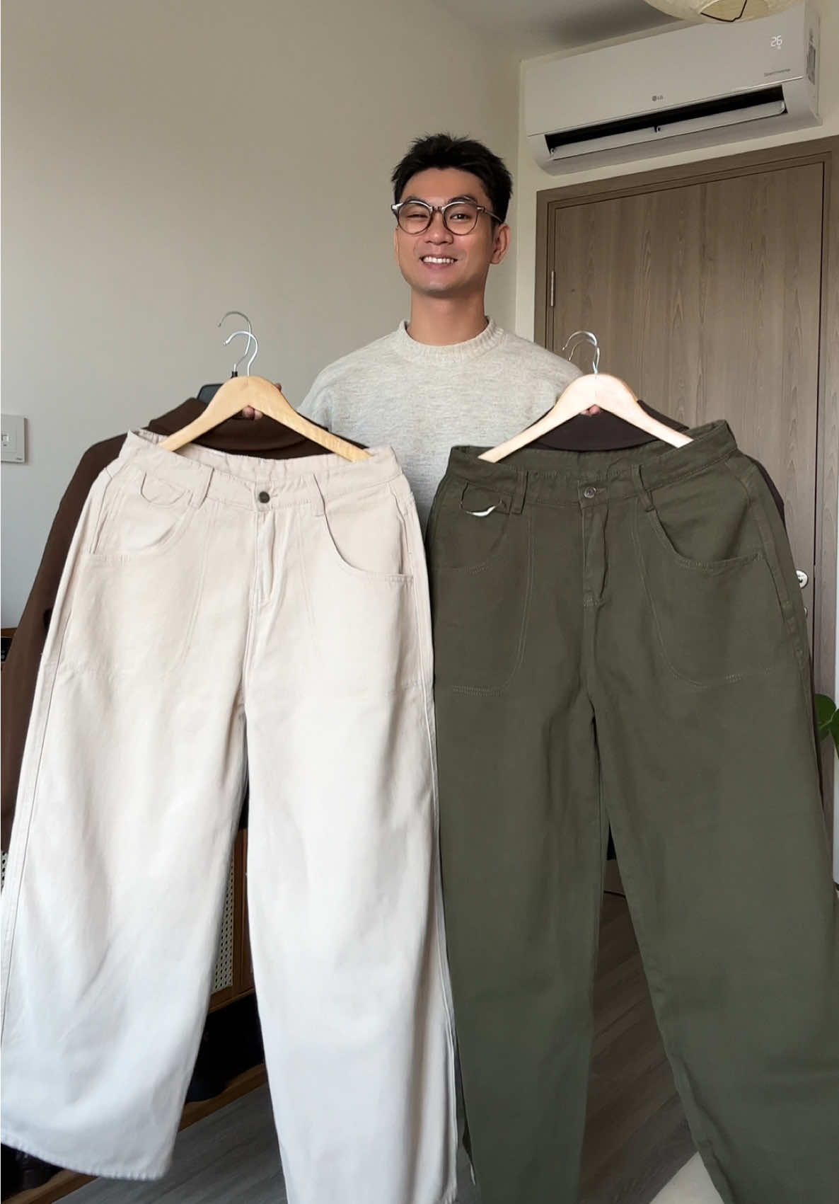 Lại có một em quần đẹp nữa rồiii 🫶🏻🫵🏻🍁 #danielsailam #LearnOnTikTok #koreastyle #quankaki #autumnoutfits 