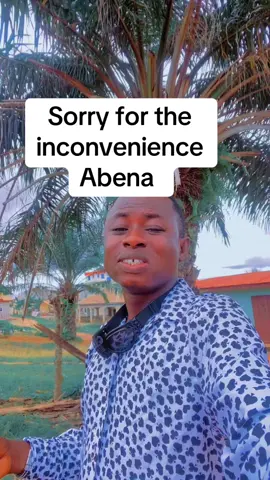 Sorry for the inconvenience Abena #fyp #viral #videos #ghanatiktok🇬🇭 #salomey present 