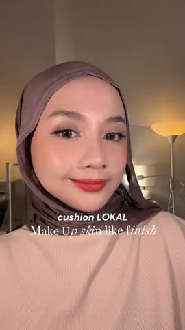 Skin like finish make up versi make up lokal🥰😍 #LenkaBeauty  #LenkaCushion #PerfectCoverageCushion  #FlawlessWithLenka #lippowermatte  