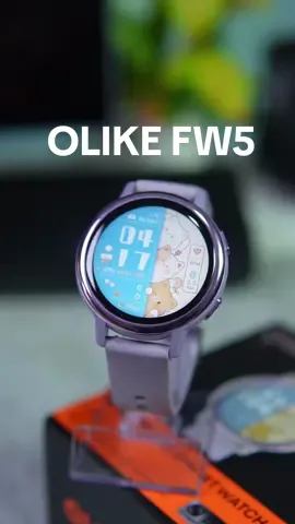 Smartwatch buat cewe, Design bulat layar gak gede tapi baterai awet banget! Olike FW5 terbaru ! #smartwatch #olikeFW5 