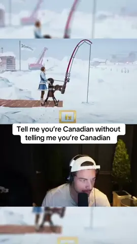 He loves hockey too much to not be Canadian #icefishing #kickstreaming #games #hockey #canadian 