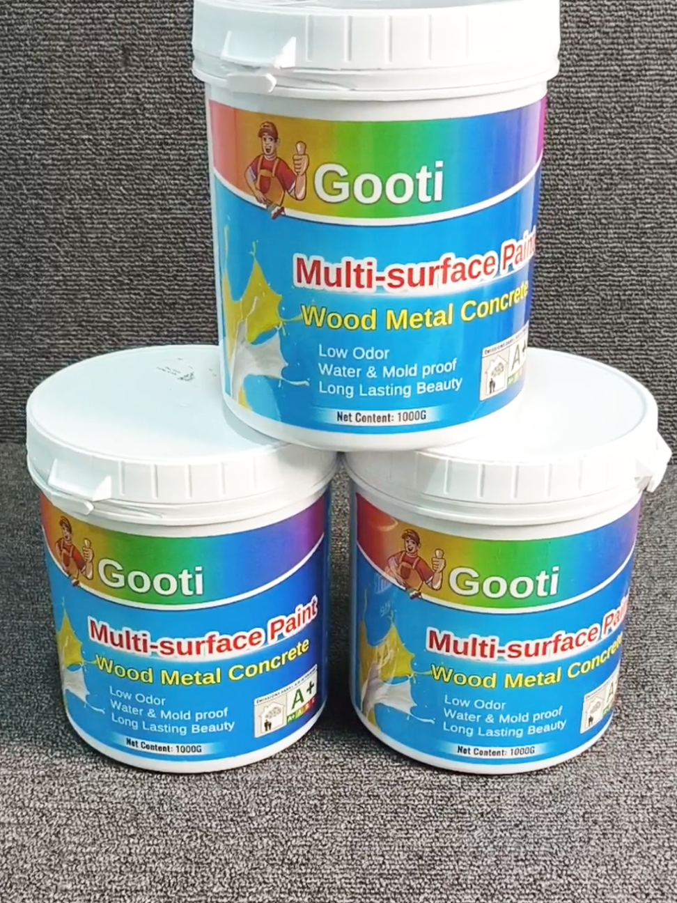 Multi Surface paint for wood metal and concrete #Multisurfacepaint #Paint #diyhomerenovation 