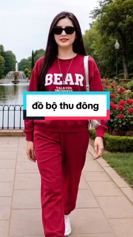 sét bộ nỉ thu đông #xuhuong #viral #thoitrangnu #dobo #setthudong 