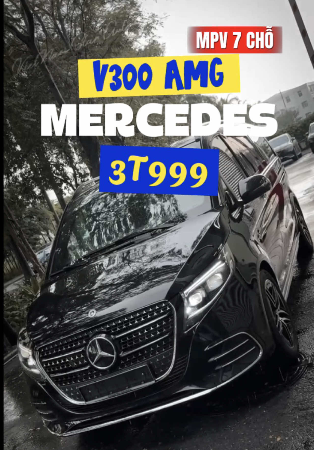 V300 AMG 7 chỗ thích hợp chở Sếp, chủ tịch, gia đình chỉ 3T999. #mercedes #v300 #amg 