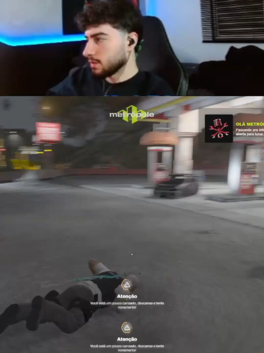ninja e muito chato kkkkkkkkkkkkkkk#gtarp #clips #fyp #streamer #metropoles #françarp #ninjapjl