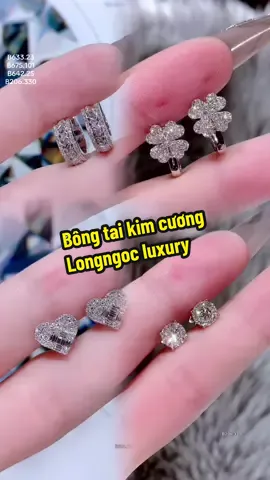 Rạng rỡ với đôi bông xinh lung linh sáng lấp lánh nhé💎#Bôngtaikimcương #Bôngtaixinh #Thanhtrunglongngoc #thanhtrungdiamond #thanhtrungluxury 