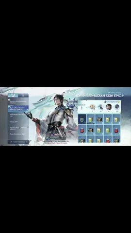 even yang mantap cuman modal login dapet skin 😁😁#HonorofKing #honorofkingsindonesia 
