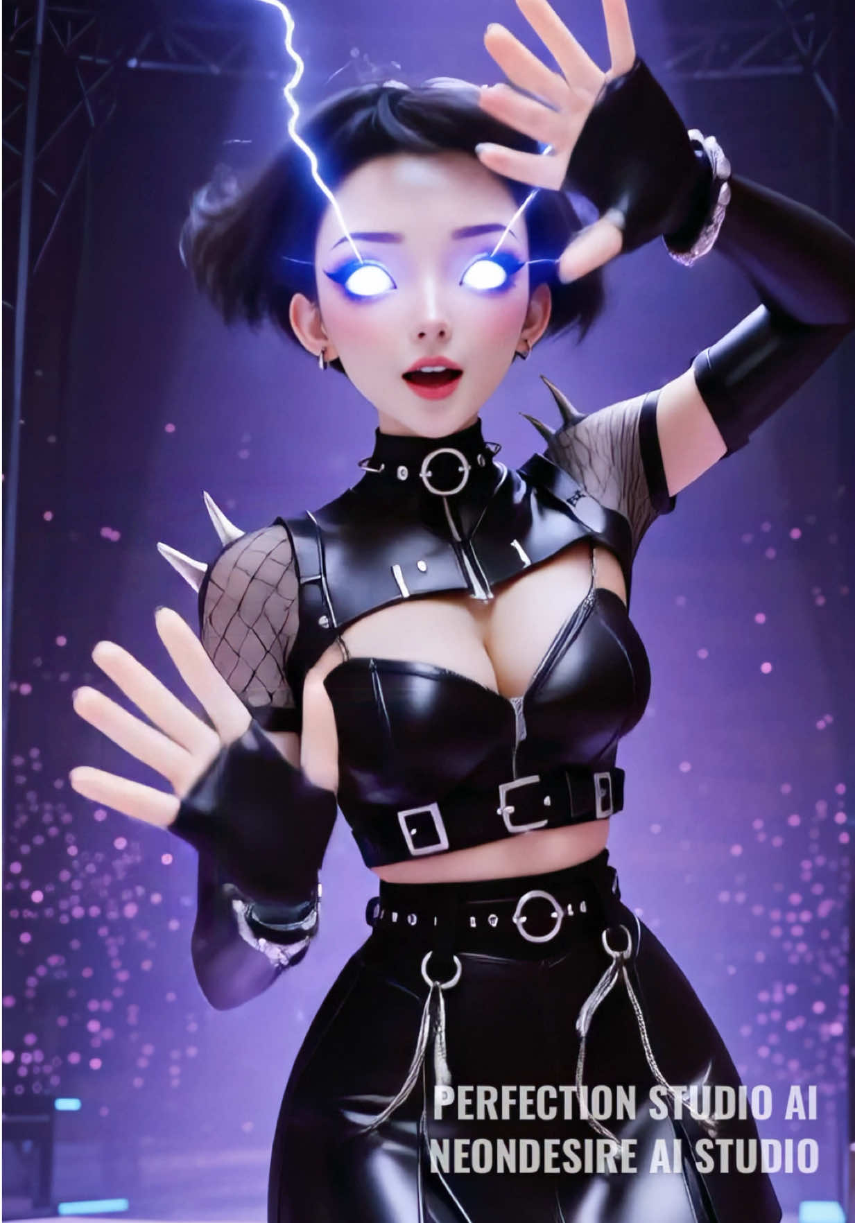 ThunderZoey | Kpop Demon Hunters  #zoey #kpopdemonhunters #kpop #dance #viral 