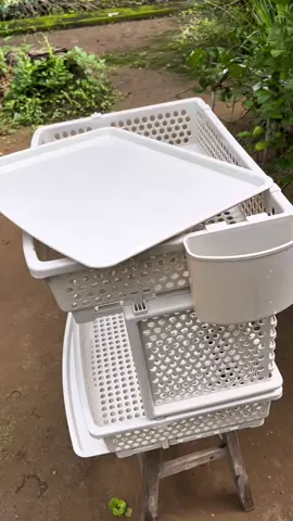 Kệ nhựa úp chén, gọn gàng sang trọng, nhựa bền bỉ, có khay hứng nước tiện lợi #keupchendia #keupchenbat #keupchen 