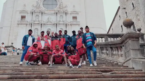 The Haitian U17 national team made it to Spain for their last preparation for the U17 World Cup :  #fyp #haiti #haitiantiktok #football 