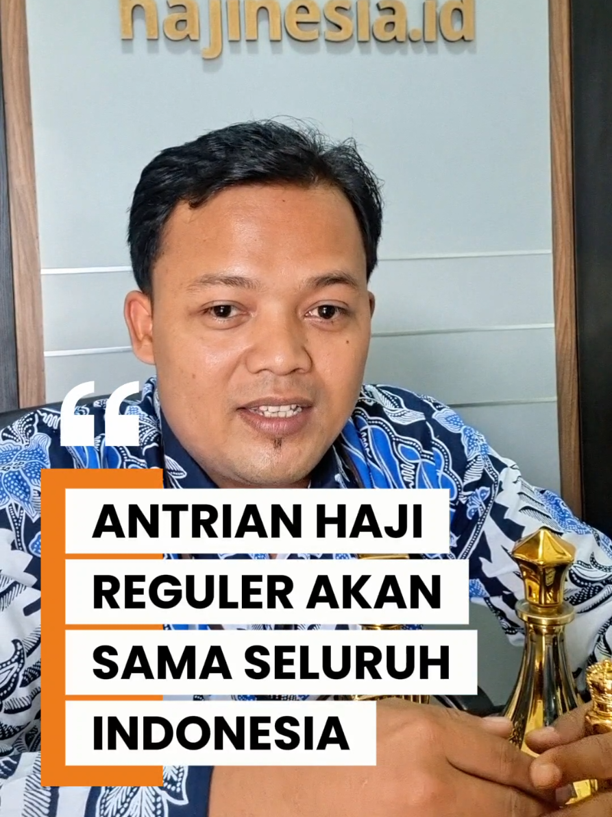 Kementerian Haji dan Umrah yang baru akan merombak sistem antrean haji dan menargetkan tidak ada lagi masa tunggu 40 tahunan, dengan tujuan memukul rata masa tunggu di setiap daerah dan menghilangkan praktik manipulasi data antrean. Pembentukan kementerian baru ini diharapkan membawa transparansi dan perbaikan dalam sistem penyelenggaraan haji dan umrah.  Ini bisa menjadi motivasi untuk yang belum daftar haji, dan mudah mudahan di segerakan untuk daftar haji. Hadirkan suasana di rumah dengan Aroma Makkah, Arabian Parfum dari Elbanafaq adalah salah satu Rekomendasi Parfum Arab yang Khas timur tengah dan aroma yang kuat. #parfumarab  #arabianparfum  #antrianhajireguler  #elbanafaq  #hajinesia 