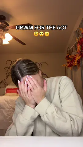 I am a bundle of joy this morning 🥹 #fyp #act #funnyschoolgrwm #testingrelatable #funnyforgirls 