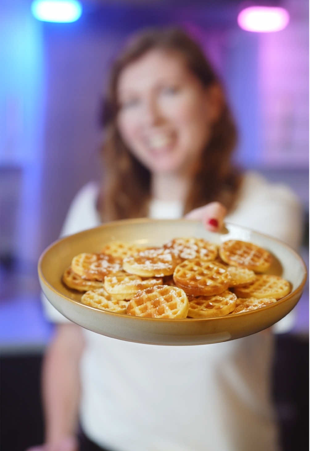 Mini Belgian Waffles 🧇✨