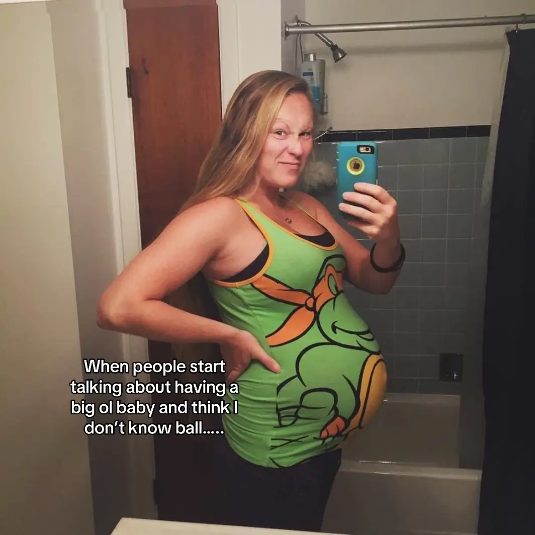 And to think, at 8 months pregnant I was still getting under my friends car to fix her radiator…. 🤣🤷🏼‍♀️😘 #mom #boymom #momlife #😘😘😘 