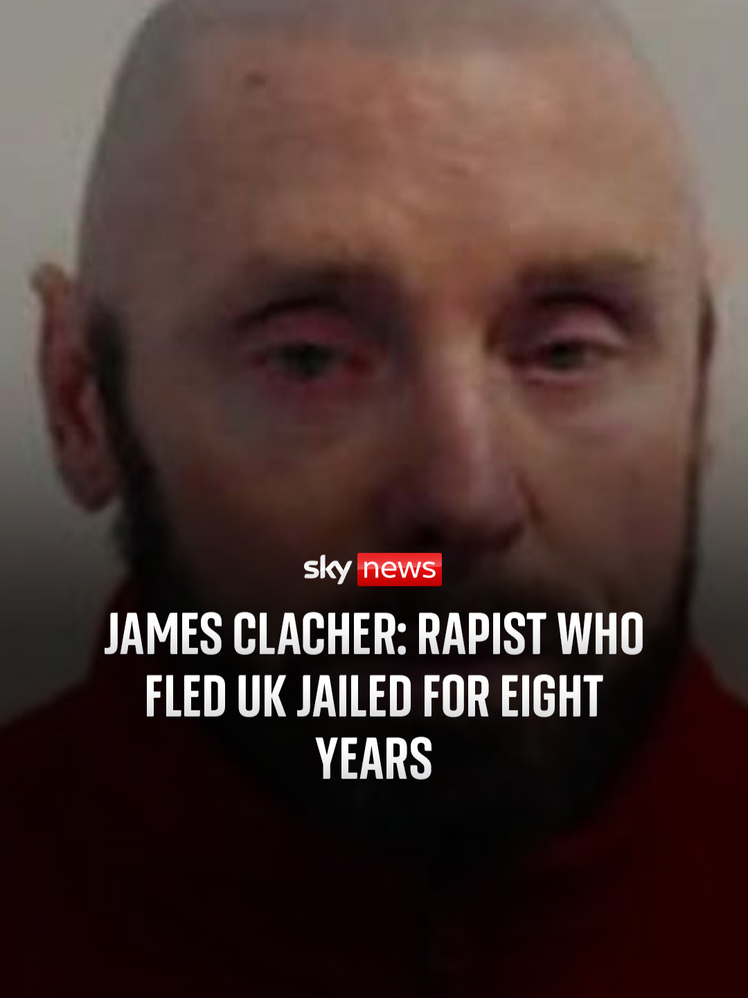 A man who raped two women before faking his own death and fleeing the UK has been given a 10-year extended sentence, with eight years in jail.  He was brought to justice with help from a tip-off sent to Sky News, which led police to his hideaway in Spain. #SkyNews