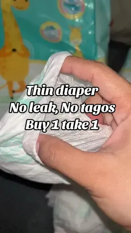 No leak diaper.                                  #diapers #noleakdiapers #penbose #buy1take1diaper #thindiaper 