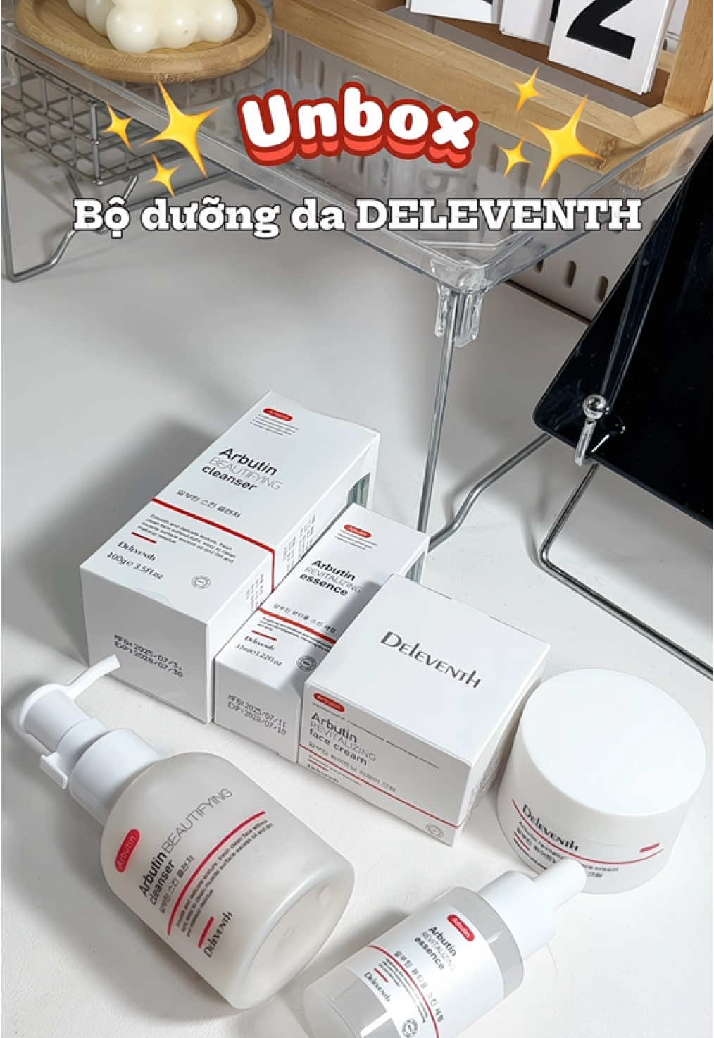 Combo ngon – bổ – rẻ cho ai muốn dưỡng sáng mà vẫn dịu nhẹ 🫶 @Deleventh.Vietnam #deleventh #deleventhchămdahànquốc #comboduongda #skincare #xuhuong 