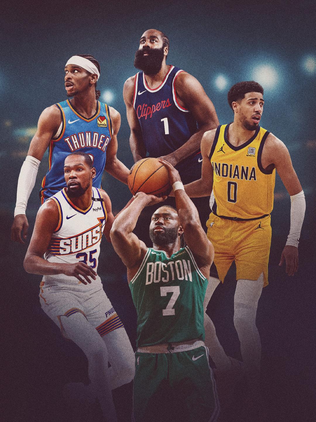 One of the most epic seasons in #NBA history.  Starting 5 Season 2 with Jaylen Brown, Kevin Durant, Shai Gilgeous-Alexander, Tyrese Haliburton and James Harden drops October 16. #Starting5