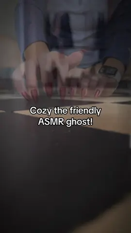 BOO! ❤️👻 happy October and welcome to Cozy The Friendly Ghost’s Spooktober series ᵕ̈ I have a bunch of spooky (not scary) vids planned for this month and I’m so excited for you to see them! 👀 better keep an eye out for ghosts #asmr #tappingasmr #cozyasmr #notalkingasmr #asmrsounds 