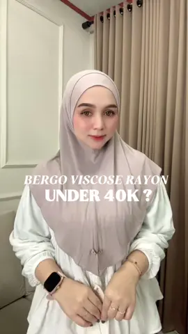 bergo @Xora Hijab under 40k 😍 #fyp #bergoinstan #hijabinstan #hijabviscose 