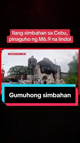 #FrontlinePilipinas | Magnitude 6.9 ang pinakamalakas na lindol na tumama sa kasaysayan ng Lalawigan ng Cebu. Pinaguho nito ang ilang estruktura at simbahan. #EarthquakePH | via John Aroa #News5 #NewsPH #BreakingNewsPH 