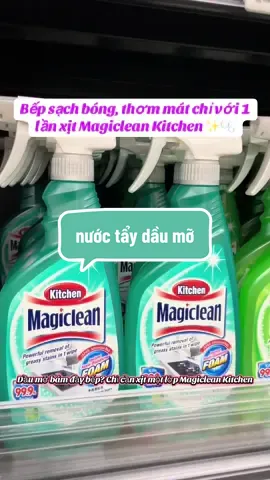 #MagicleanKitchen #nuoctaydaumonhabep #MeoDonBep #ReviewGiaDung