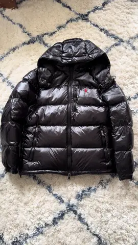 Ralph Lauren shiny puffer 😍 #ralphlauren #luxe #puffer 