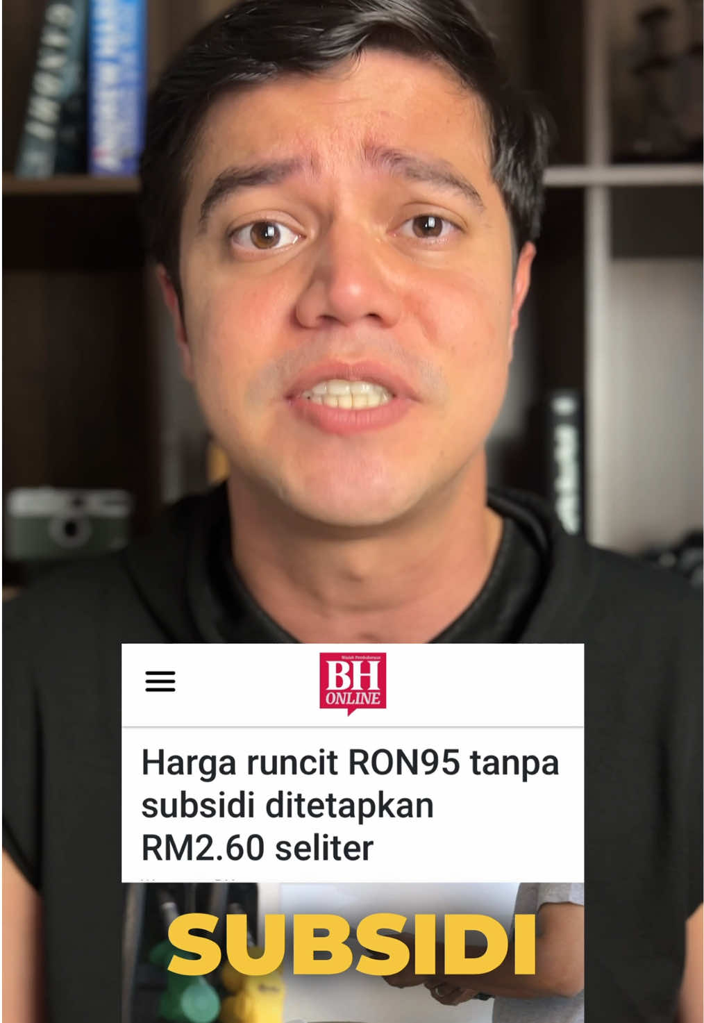 Naikkan terus harga minyak jadi RM3.60, boleh lah claim subsidi RM1.61 seliter 😂