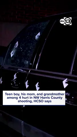 Four people were hospitalized after a shooting in northwest Harris County, including a 17-year-old boy, his mother, and grandmother, in what deputies are calling a chaotic shootout in the Yaupon Ranch area. #houstoncrime #crime #shootout #houston #abc13houston #abc13 #fyf #fyp #fy