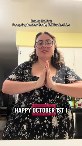 Happy Halloween! Tldr: my hormones are good (but I’m still looking for answers!), I got out of the house more, and I need ideas for my fall bucket list.  #plussize #makemycoffeewithme #proteincoffee #pcos #fallbucketlist 