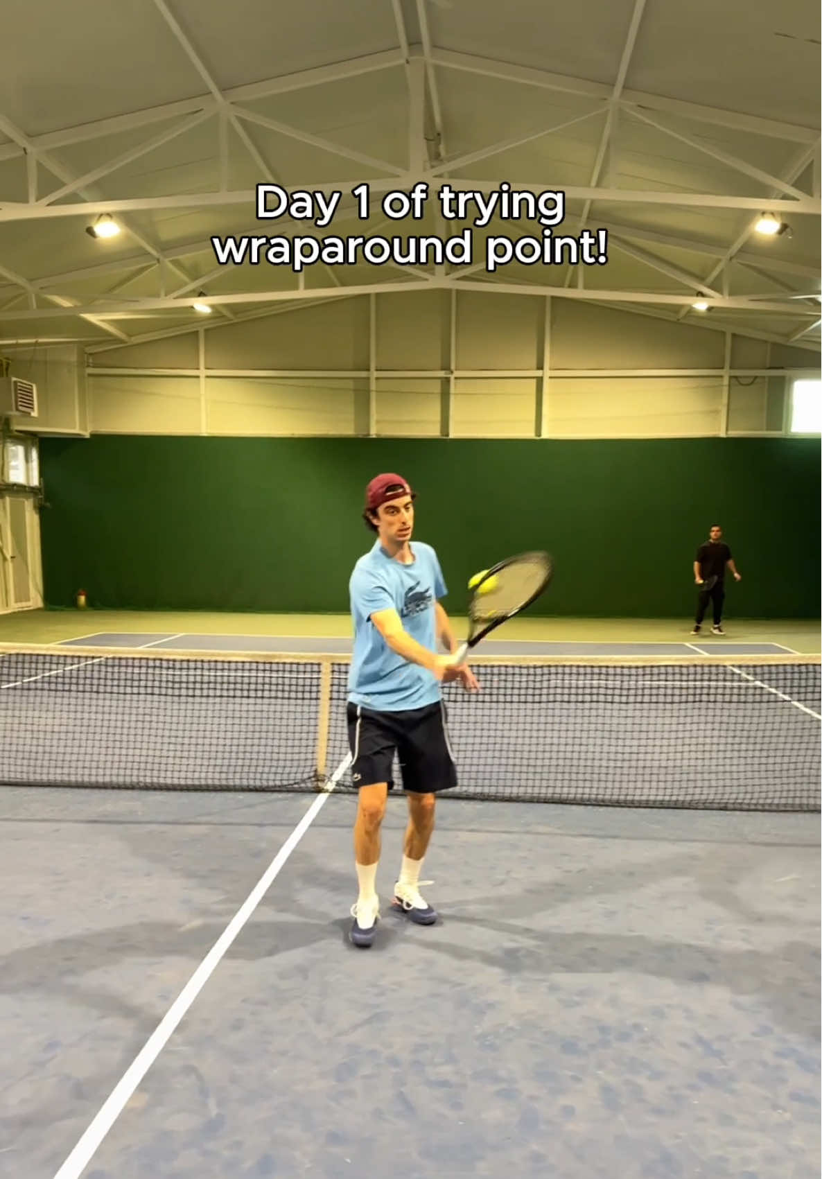 How many days I need for this one?📣 #tennis #foryou #forypupage #trickshot #freestyle 