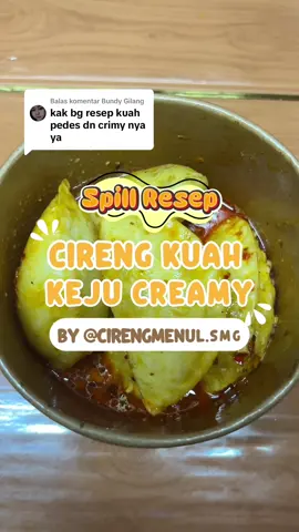 Membalas @Bundy Gilang resep cireng kuah keju creamy, asli ini tuh rasa kuahnya nagih bangettt🤤 Bahan yang aku pake ada di keranjang ya🤏🏻 Yang mau cobain bisa mampir ke lapak “CIRENG MENUL” yuk🫶🏻 📍Lok. Meteseh, Tembalang, Semarang. Buka jam 17.00 - 22.00⏱️ #cirengkuahkejucreamy #cikumy #cirengkuah #cirengisi #kulinersemarang 
