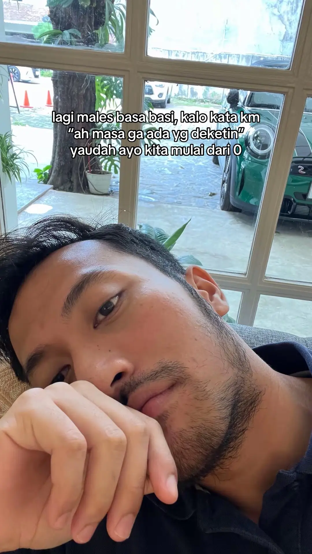p3rtamin4 kali ah dari 0 wkwk lagian knp ga chat aja si😌