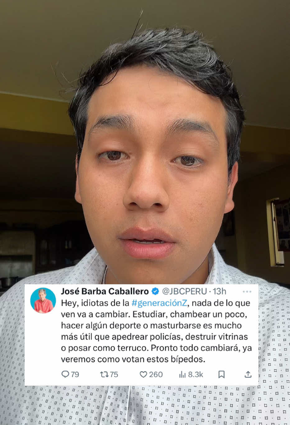 Saquen sus propias conclusiones. De dónde viene tanto ataque por protestar contra este gobierno corrupto y su Congreso alcahuete. #gobierno #peru #josebarbacaballero @José Barba Caballero 