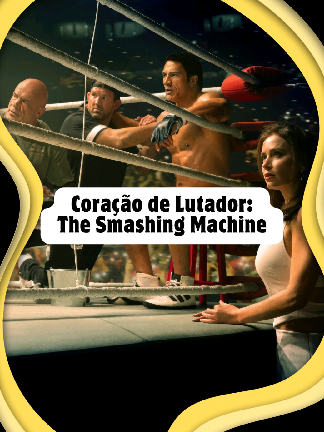 #Filmes #TheRock #CoraçãoDeLutador #TheSmashingMachine #EmilyBlunt     