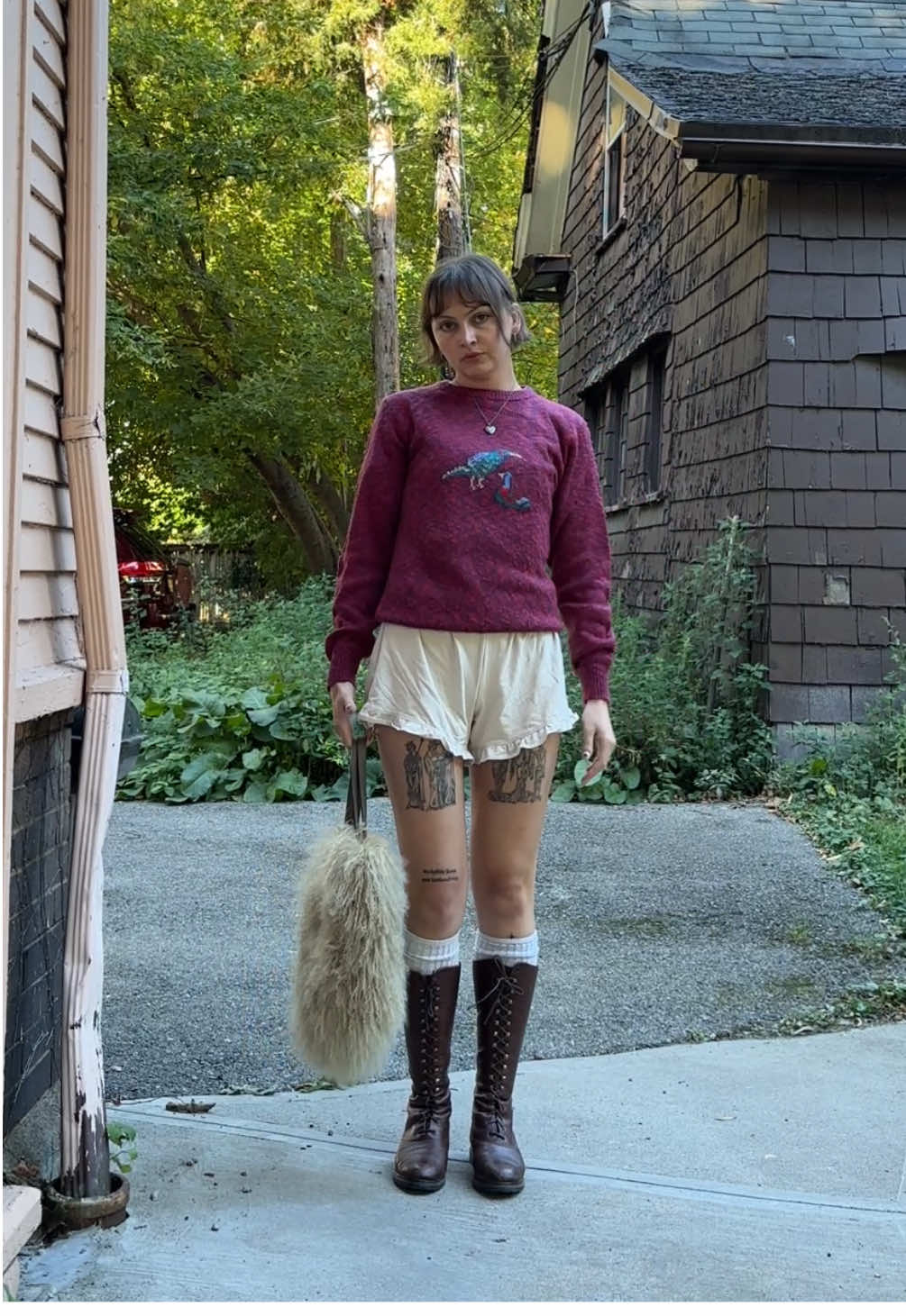 Funny little bird sweater