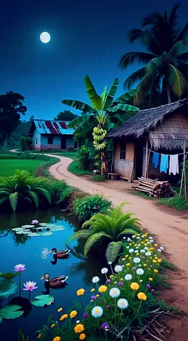 Trong mơ, mình được sống ở một nơi thanh bình, trong lành, tuy buồn nhưng bình yên, giản dị. #quêhươngtôi #tuoithotoi #chualanh #boconganh #xuhuong 