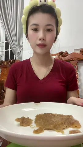 Bánh dày mật mía dai dẻo dính răng mấy bà ơi #ancungtiktok #xuhuong #tiktoknews #tiktokgiaitri 