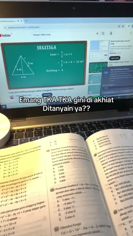 Emang yang sibuk TKA di akhirat bakal ditanyain apa? #tka #ujianakhir #smp 